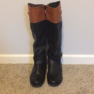 CATO Women's size 10 tall two-toned boots